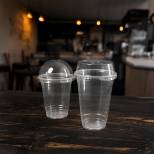 Quang Quan gobelets en plastique jetables transparents 12oz à 24oz PP à paroi unique boissons chaudes/froides thé au lait jus café - Product Image 4