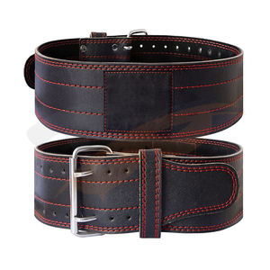 2026 haute qualité unisexe Logo personnalisé Gym Fitness ceinture de levage en cuir Pu ceintures d'haltérophilie ceinture d'haltérophilie OEM - Product Image 1