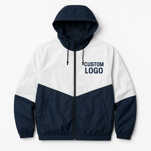 Veste coupe-vent personnalisée hommes femmes | Veste d'extérieur légère et imperméable | Vente en gros de vêtements de sport OEM - Product Image 1