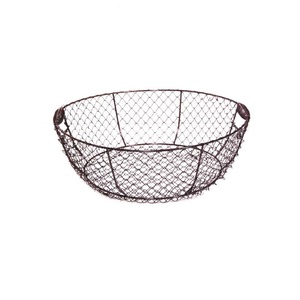 Nouveau Rectangle Forme Meilleur Design Panier Top Vente Qualité Supérieure Look Classique Fer Fil Panier À La Main Maison Ware Panier - Product Image 2