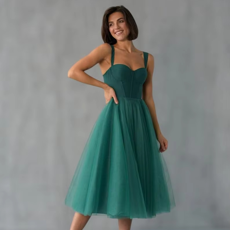 Forest Green Prom Dresses - Bridesmaid & Party Gowns