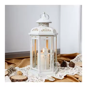 Linternas de alta calidad 2025 Linternas de velas de diseño marroquí antiguo, perfectas para decoraciones y adornos navideños para el hogar. - Product Image 3