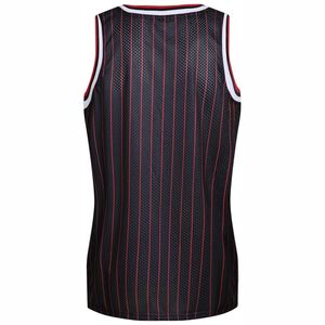Nuevo diseño personalizado de alta calidad de poliéster de malla de sublimación cosido de impresión uniforme de baloncesto camiseta de baloncesto - Product Image 3