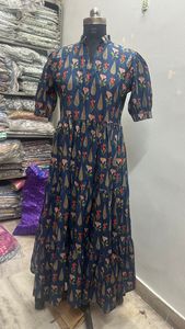 Vestido Maxi Bohemio de Algodón Indio Ecológico Hecho a Mano para Mujer, Elegante y Casual para Fiestas, con Regalo de Boda Personalizado para la Novia - Product Image 4