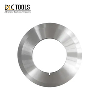 Couteaux de découpe circulaires personnalisés OEM, diamètre extérieur 50-400 mm, outils DIC, pour découpe de métal, papier, plastique, dureté HRC 55-68