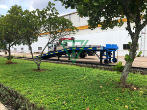 Conveniente con rampa antideslizante para camiones, elevador portátil para contenedores, fabricado en Vietnam, 1 año de garantía, nuevo motor de 220V - Product Image 4