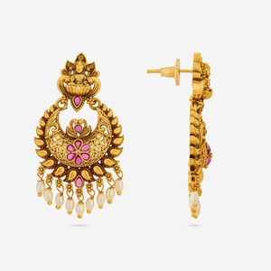 Boucles d'oreilles chandelier vintage charmantes 189157 - Product Image 4