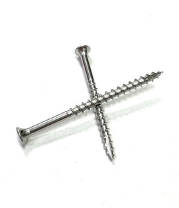 Tornillos de acero inoxidable de punto de rosca gruesa de cabeza de corneta de Taiwán, tornillos de cubierta - Product Image 1