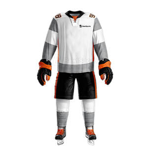 Juego de ropa deportiva de hockey sobre hielo profesional transpirable con logotipo personalizado Servicio OEM disponible para venta en línea - Product Image 1