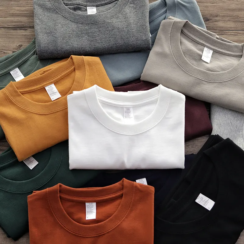 프리미엄 품질의 도매 옵션으로 남성용 티셔츠 컬렉션을 업그레이드하십시오: 솔리드 블랭크, 맞춤형 인쇄 및 맞춤형 크기