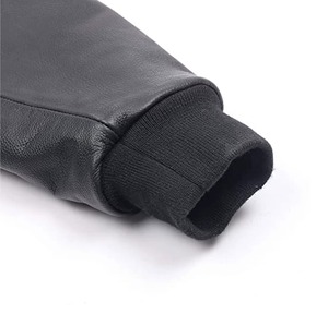 Blouson bombardier de baseball vintage personnalisable pour hommes veste universitaire en toile pour collège vêtements d'hiver avec support produit OEM - Product Image 3