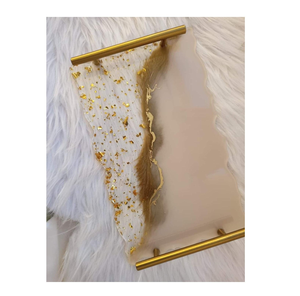 Magnifique plateau en résine pour la maison, la cuisine et les accessoires de table, taille personnalisée, prix de gros en Inde, respectueux de l'environnement - Product Image 5