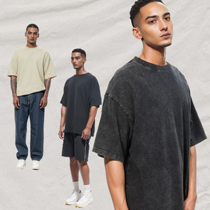 Venta al por mayor bordado Simple personalizado pulóver parejas Unisex sudaderas hombres Sudadera con capucha lavado con ácido mejor estilo - Product Image 1