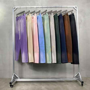 Pantalones Deportivos Personalizados de Lujo para Hombre, Estilo Casual, 100% Algodón, Corte Recto, Cintura Media, con Logotipo Personalizado, Lavados, Estilo Urbano - Product Image 5