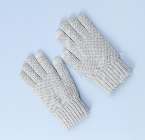 Custom Designs Unisex <b>Knitted</b> Cotton Safety <b>Gloves</b> for Casual Use with Stretch Fit and Breathable Knit - Product Image 5