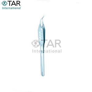 Pinzas de Capsulorrexis de Acero Inoxidable de Primera Calidad, Esterilizables, para Cirugía Oftálmica, Instrumentos Médicos para Cirugía Ocular, Control Suave - Product Image 3