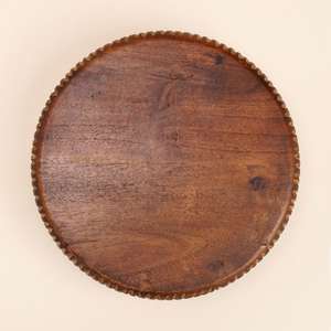 Bol artisanal en bois d'acacia réutilisable pour une vie durable Salade Collation & Repas éco-responsables - Inde - Product Image 4