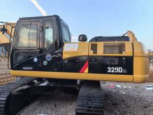 USA original de bel état utilisé pour la pompe modèle de la machinerie lourde 2016 de l'excavatrice 329D2 à vendre - Product Image 2
