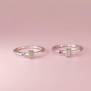 Anillo de Plata de Ley 925 con ajuste en blanco, Nueva joyería al por mayor, componente para encontrar, forma rectangular, piedra de circón para regalo de mujer - Product Image 4