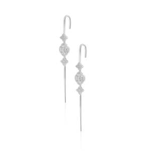 ต่างหูแบบแท่งประดับเพชร Calliope Sparkle - Product Image 3