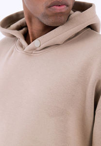 Unisex Streetwear Pullover High Quality 100% Cotton <b>Vintage</b> Blank <b>Oversized</b> basics cotton blended Men's Hoodies <b>Sweatshirts</b> - Product Image 6