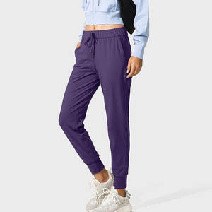 Personalizado Casual Hip Hop Estilo Logo Cómodo Algodón Harem Jogger Pantalones Multicolor Pantalones de chándal Mujeres low Rise joggers - Product Image 5