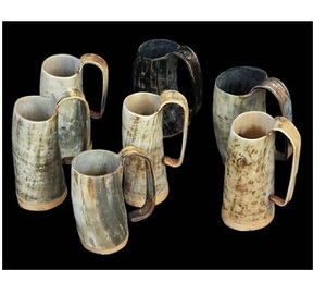 Tasse à café en corne naturelle faite à la main pour mariage et fête tasse en corne dernière arrivée pour les célébrations d'anniversaire sublimation vierge, bricolage - Product Image 4