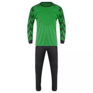 Nouveau maillot de gardien de but de football rembourré à manches longues maillots de football France uniforme de gardien de but vêtements de football durables - Product Image 3