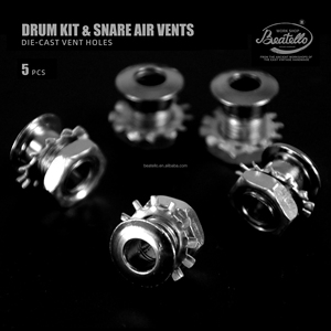 Beatello, <span class=keywords><strong>5</strong></span> uds., orificio de ventilación para <span class=keywords><strong>Tom</strong></span> Snare Bass Drum Set Part - Product Image 6