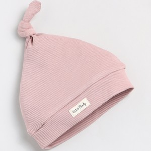 Cot and Candy Premium Quality Organic Bamboo Beanie Blush Pink Baby Supplies - Product Image 1
