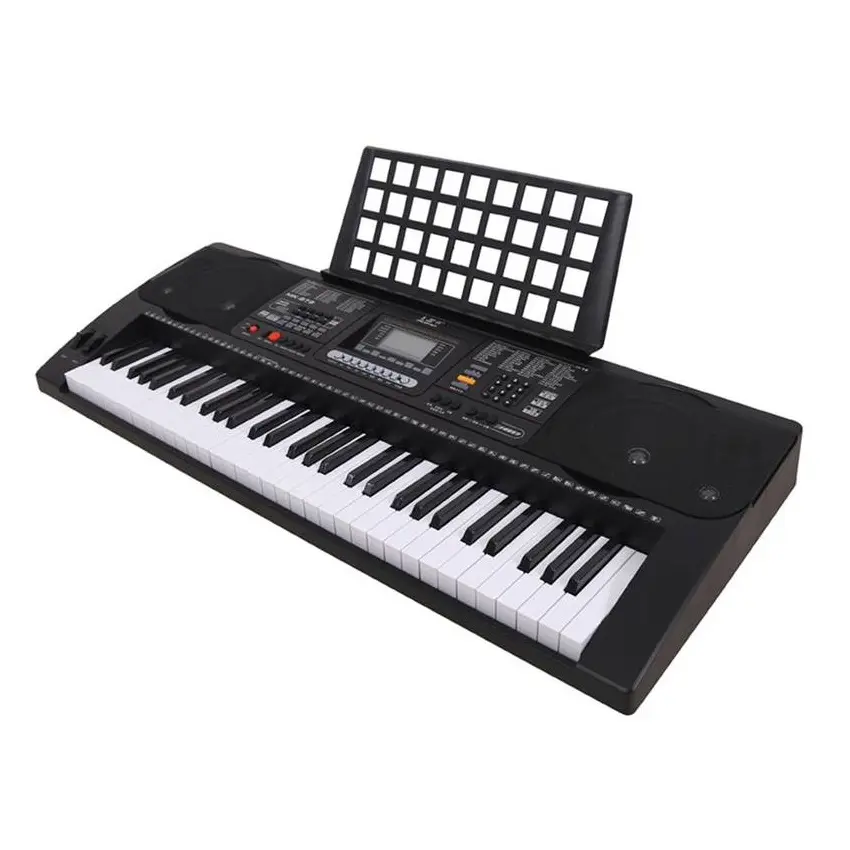Rekomendasi Alat Musik Fungsi Portabel MK-812 TMW Layar LCD Organ Keyboard Listrik dari Singapura