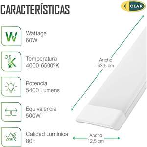 Draco <b>LED</b> 60cm 60W Ceiling <b>Light</b> Luminaria Product - Product Image 3