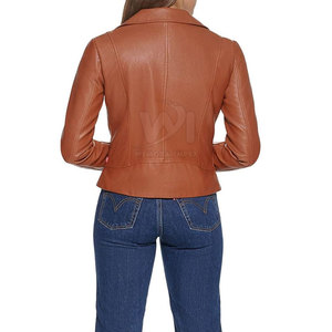 Dernière conception, qualité supérieure, veste en cuir pour femme, hiver, écologique, personnalisable, respirante, prix de gros, best-seller - Product Image 2