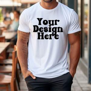 Venta al por mayor Camisetas en blanco Bella Canvas 3001 Camiseta Unisex Camiseta suave Camiseta Premium ajustada de manga corta Tri-blend Camiseta - Product Image 6