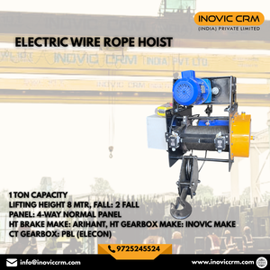 Elevador con Capacidad de 1 a 3 Toneladas, Altura de Elevación de 9 Metros, Motor ABB y Freno EMCO, Caja de Cambios PBL - Product Image 2