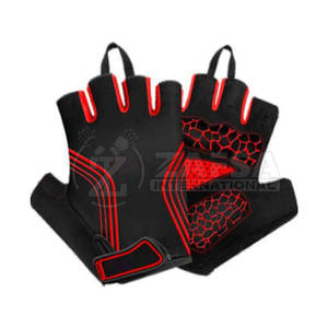 2025 gants de gymnastique demi-doigt support en cuir respirant pour l'entraînement d'haltérophilie de musculation - Product Image 1