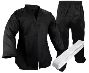 Uniforme Profesional de Taekwondo 100% Algodón Transpirable y Duradero Hecho a Medida Unisex para Adultos Ropa de Artes Marciales SI-TG-014 - Product Image 1