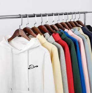 Sudadera con capucha de punto de secado rápido para hombre, ropa deportiva transpirable con logotipo personalizado, Sudadera con capucha de entrenamiento de gimnasio - Product Image 1