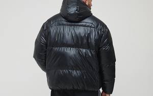 Chaqueta acolchada negra Shinney de alta calidad para mantener el calor, chaquetas acolchadas para hombre, chaqueta acolchada de invierno para hombre y mujer - Product Image 3