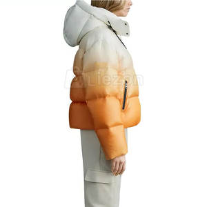 แจ็กเก็ตปลาปักเป้าสำหรับผู้หญิงพิมพ์โลโก้แบบกำหนดเองขนาดพิเศษ - Product Image 6