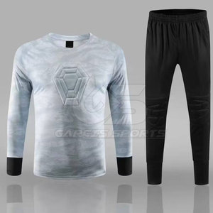 Uniforme rembourré de gardien de but résistant aux chocs avec coutures durables et uniforme rembourré de gardien de but de football confortable - Product Image 6