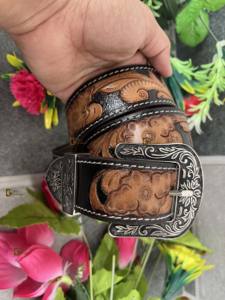 Ceintures de sculpture usinées à la main de style occidental de nouvelle conception Ceintures en cuir élégantes pour unisexe - Product Image 4