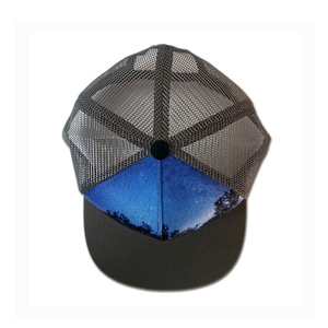 Casquette de camionneur en maille personnalisée broderie à chaud Logo deux tons réglable Snapback - Product Image 2