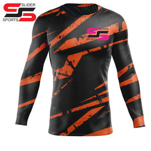 Rashguard Unisex de Alta Calidad para MMA con Estampado por Transferencia Térmica, 85% Poliéster 15% Spandex, Transpirable, Antibacterial, de Secado Rápido - Product Image 3