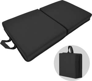 Genouillère de jardinage avec support <span class=keywords><strong>pour</strong></span> les genoux, idéale <span class=keywords><strong>pour</strong></span> l'<span class=keywords><strong>exercice</strong></span>, le nettoyage, les travaux mécaniques, en mousse à mémoire de forme extra épaisse <span class=keywords><strong>pour</strong></span> le bain et le yoga - Product Image 4