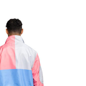 Chaqueta Cortavientos con Logotipo Personalizado de Diseño Exclusivo para Hombre, Ropa Casual de Invierno, Impermeable, Corte Ajustado, Tejido de Poliéster/Nailon Recubierto - Product Image 2