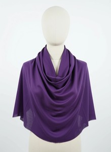 Hijab 100% viscose, doux et respirant, toutes saisons, couleur unie, dentelle centrale, écharpe Kashka, cousu, pour femmes musulmanes arabes, vie quotidienne - Product Image 3