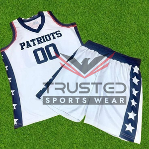 Conjunto de Camiseta y Pantalones Cortos de Baloncesto Transpirables con Estampado 2026, Talla Grande, Antibacterianos, de Secado Rápido, Uniforme Deportivo para Equipos - Product Image 4
