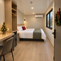 Cabine de luxe préfabriquée Apple de 20 pieds avec fenêtres panoramiques pour villa privée et zone de loisirs d'hôtel