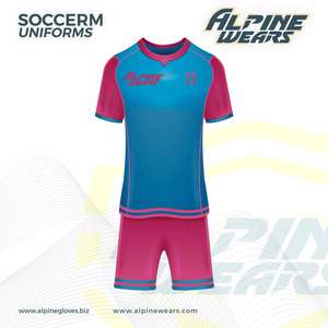 Último diseño, Unisex uniforme de fútbol, uniforme de fútbol de secado rápido, transpirable, cómodo, uniforme de fútbol, camiseta de fútbol para adultos - Product Image 4